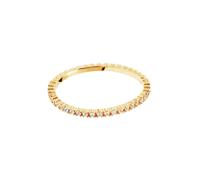 PDPAOLA White Essential Ring 18 ct. Goldplated Silver AN01-347-50 - Woman - 925 Sterling Silver Gold 50