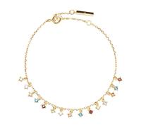 PDPAOLA Willow Bracelet Goldplated Silver PU01-109-U - Woman - 925 Sterling Silver Gold/Multicoloured Adjustable