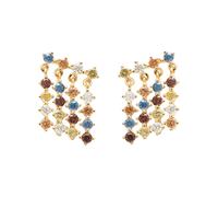 PDPAOLA Willow Earrings 18 ct. Goldplated Silver AR01-293-U - Woman - 925 Sterling Silver Gold/Multicoloured