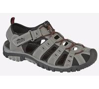 Pdq Aspen Womens Sandals | Sandals | Grey/Red | UK Size 6