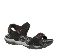 Ladies Strap Sandals Open Toe PDQ Flat Cushioned Walking Hiking Sports Womens