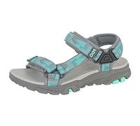 PDQ L471EF-8 Womens Dual Touch Fastening Trail Sandals Mint/Grey, size 8