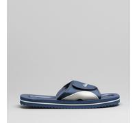 PDQ M275C Unisex Touch Fasten Strap Beach Sliders Blue - UK 6