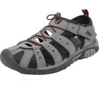 PDQ Mens Fastening Synthetic Nubuck Trail Sandals -