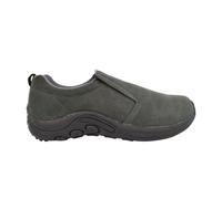 PDQ Men's Real Suede Ryno Slip-On Casual Trainers in Grey | Size: 8 PDQ Grey 8