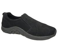 PDQ Ryno Mens Slip on Mock Casual Shoes Black Size 7 UK