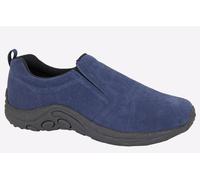 Pdq Ryno Suede Leather Jungle Men's Shoes | Slip On Shoes | Navy | UK Size 4