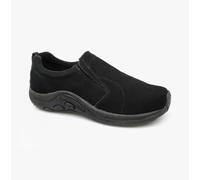 PDQ RYNO Unisex Twin Gusset Jungle Casual Suede Trainers Black - UK 11