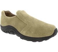PDQ RYNO Unisex Twin Gusset Jungle Casual Suede Trainers Taupe UK 14