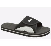 Pdq Surfer Slides Men's Slides, Size 3 In Black/Grey | Slip On Shoes | Black/Grey | UK Size 3