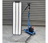 PDR Light, Paintless Dent Repair Tool,95×26cm LED Lamp Reflector Board Dent Removal Lamp with Adjustable Holder Battery Not Included,Auto Repair Inspection Light-6 Colors, Adjustable Light Blue