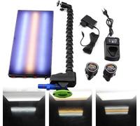 PDR Light, Paintless Dent Repair Tools, Light Paintless Dent Repair Tools, Car Dent Reflector LED Stripe Line Board, Automobiles Body Stripe Testing Light for Car Body Dent Removal,50x35x15cm