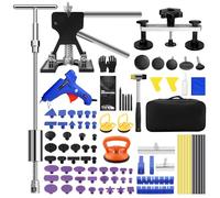 PDR TOOLS 97PCS Dent Puller Kit, Paintless Dent Removal Kit Can Removal 99% of Car Dents in 30 Minutes for Repair Work of Big Dents, Small Dents, Door Ding, Creases and Hail Damage