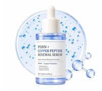 PDRN Blue Copper Peptide Serum, Anti-Aging Face Serum for Firming Skin，1pc | Reducing Fine Lines, Fast-Absorb Non-stick, Boost Elasticity for Radiant Plump Skin, Watery Essence for Daily Facial Care