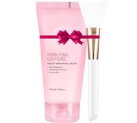 PDRN Caffeine Collagen Night Wrapping Mask 75ml - Collagen Overnight Wrapping Peel Off Facial Mask with Niacinamide & Caffeine - Glass Skin Mask for Firming, Depuffing & Elasticity