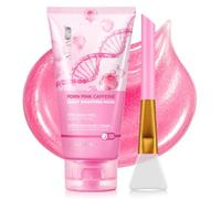 PDRN Caffeine Night Wrapping Mask, 75ml Peel Off Overnight Facial Mask | with Collagen, Pore Minimizing, Reduces Sagging & Dullness, Firming Lifting & Depuffing, Hydration for Glowing Glass Skin