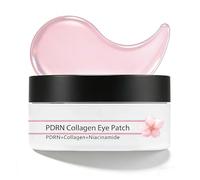 PDRN Collagen Eye Patches, 60 Pcs Under Eye Gel Patches for Puffy Eyes & Dark Circles, Niacinamide Infused Under Eye Masks for Wrinkles, Revitalizing Korean Eye Masks Skincare