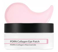 PDRN Collagen Eye Patches, Under Eye Masks for Dark Circles & Puffy Eyes, Wrinkle & Eye-Bags Removal, Hydrogel Eyes Patch, Niacinamide & Collagen Revitalizing Gel Patches, 60Pcs
