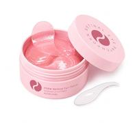 PDRN Eye Patches, Under Eye Gel Patches, Retinal Hydrogel Mask - Collagen Pads for Puffy Eyes, Dark Circles, Fine Lines, Pink Under Eye Masks, Hydrating Skincare for Women, 60 Pcs