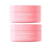 PDRN Eye Patches With Collagen Peptide, Hydrogel Cooling Under Eye Gel Masks for Puffy Eyes and Dark Circles, Anti Aging Eye Mask for Fine Lines & Eye Bags, Korean Skin Care，2