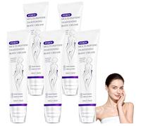 PDRN Multi-Peptide Massaging Body Roller Cream, Brightening Smooth Body Cream, Anti Aging Lifting Body Serum, Skin Plumping Moisturizing Essence, Water Light Refreshing Non Sticky Essence (5 pcs)