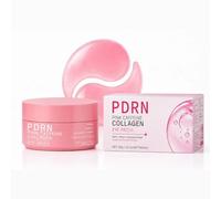 PDRN Pink Caffeine Collagen Eye Patch, Firming Collagen Gel Eye Patches with Retinol, Smooth the Appearance of Dark Circles, Undereye Bags