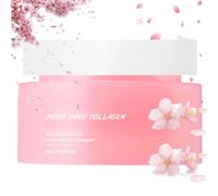 PDRN Pink Collagen Capsule Cream, Collagen Jelly Cream with 5% Niacinamide & Hyaluronic Acid - Anti-Aging Face Moisturiser for Hydration, Radiance & Firming, Korean Skincare for Dull and Oil Skin 55g