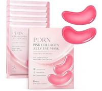 PDRN Pink Collagen Jelly Eye Mask,Deeply Hydrating Anti-Wrinkle Under Eyes Patches,Hydrogel Eye Patches with Collagen,for Puffy Eyes and Dark Circles,Firming for Look of Wrinkles,Fine Lines (1 pcs)