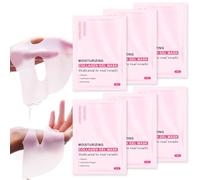 PDRN Pink Collagen Jelly Gel Face Mask - 6PCS Pink Collagen Face Mask For Glass Skin, Korean Glass Skin Mask With Deep Moisturizing, Firming & Barrier Repair, Vegan & Cruelty-Free