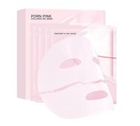 PDRN PINK Collagen Jelly Gel Mask, Hydrating Overnight Face Mask For Glass Glow Skin, Firming, Moisturizing,Pore Minimizing, Reduce Wrinkles, Face Skincare, 4ea