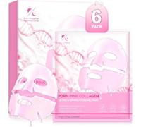 PDRN Pink Collagen Overnight Hydrogel Deep Face Mask | Deep Hydration, Overnight Treatment, Collagen Infused, Hydrogel Formula