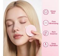PDRN Pink Collagen Toner Gel Pads, collagen gel toner pads containing niacinamide, soothe, brighten skin tone, and improve uneven skin tone. Korean skincare | 70 pads