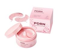 PDRN Pink Collagen Under Eye Patches, for Dark Circles, Puffiness, Under Eye Bags and Wrinkles, Hydrate & Moisturize,Korean Skin Care, Self Care Gifts for Women, 60 Count