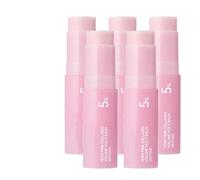PDRN Pink Collagen Volume Multi Balm Stick, 10g All-in-One Face Moisturizer with Peptides, Hydrating Stick for Lips Eyes Neck, Firming Plumping Anti-Aging Day Care Cream (5)