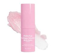 PDRN Pink Collagen Volume Multi Balm Stick,Hydrating Multi-Effect Stick for Face, Lip, Neck & Under-Eyes, Softens the Appearance of Fine Lines, Travel-Friendly Makeup Base Primer for Natural Dewy Glow