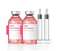 PDRN Pink Glow Ampoule Serum, With Copper Peptides, B12 | Collagen & Hyaluronic Acid, for elastic, bright & radiant skin(2PCS)