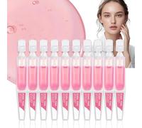 PDRN Pink One Day Serum - Salmon DNA Repair Essence, Ultra Hydrating Serum with Niacinamide & Hydrolyzed Collagen, for Glowing Skin, Moisturizing & Firming Facial, Korean Skincare, 10Pcs