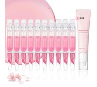 PDRN Pink Peptide Eye Cream & PDRN Serum Duo - Under Eye Cream with Retinol & Niacinamide - Anti-Aging Eye Serum & Microdose Ampoule - Vegan Daily Eye Care for Dark Circles, Puffiness & Fine Lines
