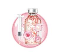 PDRN Pink Vitamin Glow Boosting Ampoule, Collagen Face Serum with Copper Peptides & Vitamin B12, Anti-Ageing Korean Skincare Serum for Firming, Hydrating & Radiant Glass Skin, 40ml