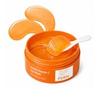 PDRN Vitamin C Under Eye Patches -PDRN Collagen Eye Gel Pads for Eye Bags, Dark Circles & Puffy Eyes, Hydrogel Eye Mask for Tired-Looking Under-Eyes, Revitalizing Eye Care - 60 Patches