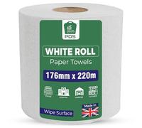 PDS Kitchen Paper Towel - Blue Centrefeed Kitchen Tissues (White, 36)