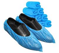 PDS Shoe Cover |200Pcs/100 Pairs| Extra Large Measuring 41x15cm | Blue Single Use Shoe Covers Disposable | Durable Disposable Shoe Covers | Boot Cover, Shoe Protector