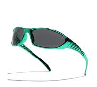 PDSTREDF Y2K Silver Hollowed Out Sunglasses - Futuristic Technology Sense Sunglasses, Hot Girls Net Red Trendy Sunglasses for Women & Men(Bright Green)
