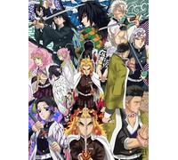 PDSYUCHEN 1000 Pieces ，Difficult Jigsaw ，Colorful ，Pictures ，Classic Japanese Animes Demons Poster Puzzle ，Adult Personalised Challenge Toys - Tz523Kj