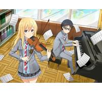 PDSYUCHEN 1000 Pieces - Fun Puzzle - Poster - Gifts - Your Lie In Aprils Japanese Animes Pictures - Children'S Personalised Challenge Toys - Tz409Kj