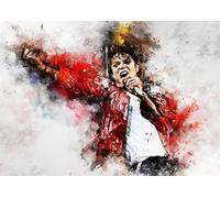 PDSYUCHEN 1000 Pieces - Pictures - Gifts - Colorful Jigsaw - singerss Jacksons Abstract Poster - Adult Personalised Challenge Toys - Tz437Kj