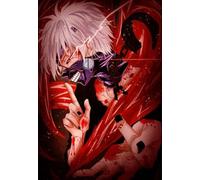 PDSYUCHEN Irregular Puzzle,Difficult Jigsaw,1000 Pieces - Tokyos Ghouls Japanese Animes Poster - Family Children'S Educational Toys Gfits - Jw208Th