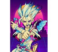 PDSYUCHEN Puzzle 1000 Pieces ，Colorful Jigsaw ，Pictures ，Gifts ，Classic Japanese Animes Dr.Stone Poster - Children'S Educational Toys - Tz86Kj