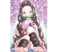 PDSYUCHEN Puzzle 1000 Pieces ，Colorful Puzzles ，Pictures ，Gifts ，Demons Nezuko Classic Animes Poster ，Children'S Educational Toys - Tz419Kj