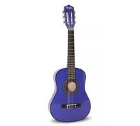 Music Alley 30 inch Junior Classical Guitar & Case - Blue
